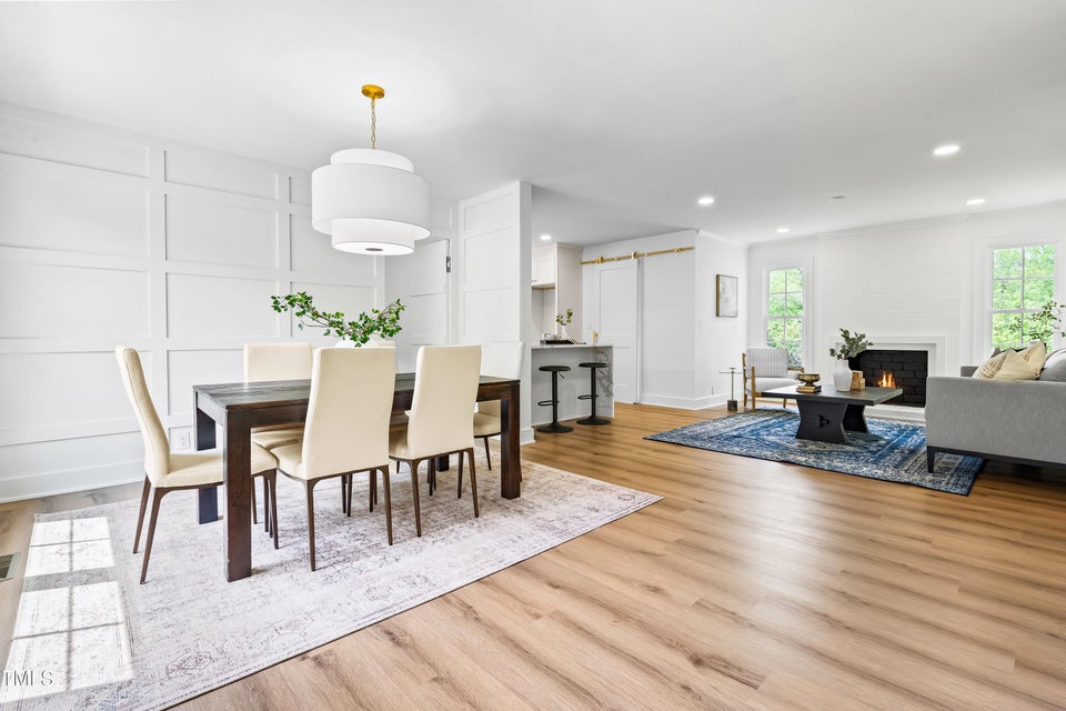 Living room after remodel